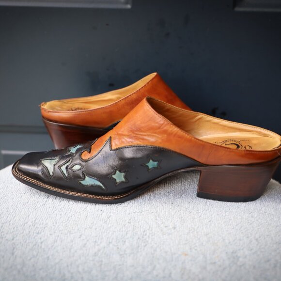 Luchesse Charlie 1 Horse 6.5-B Multicolor Womens Booties - Picture 6 of 13